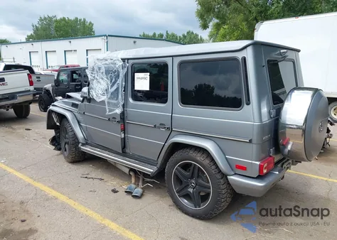 2016 Mercedes-Benz Amg G 63 4Matic из США, поврежденный, VIN WDCYC7DF8GX243391